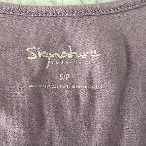 Suzy Shier Women's Purple Tank Top - Picture 3 of 3